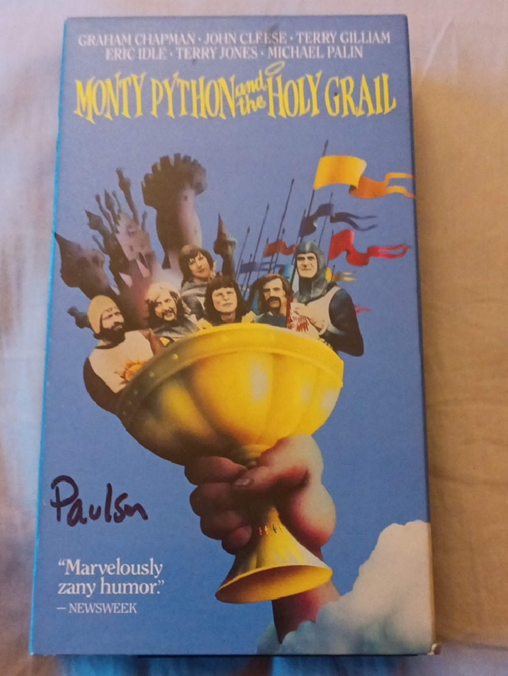 Monty Python and the Holy Grail Vintage VHS Movie 1991